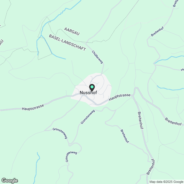 Traumhafte 3,5 Zi Dachwohnung - Nusshof BL - Karte