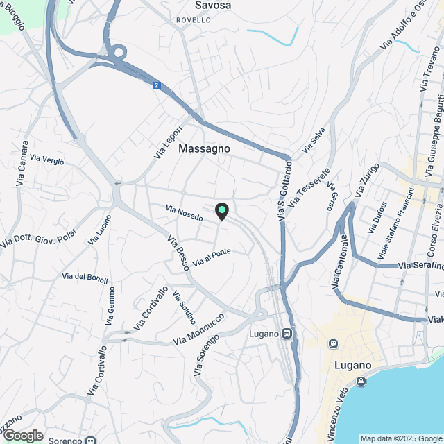 Modernes 3.5-Zimmer-Apartment in Lugano - Karte