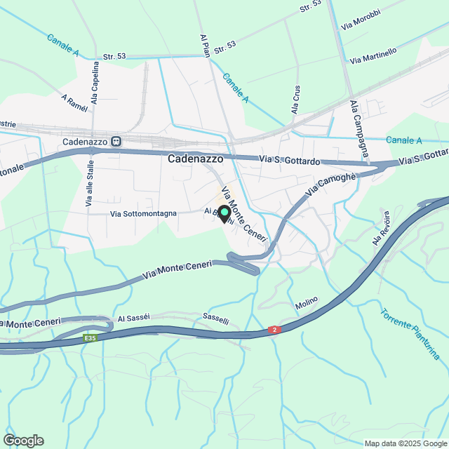 Zweieinhalb-Zimmer-Wohnung zu vermieten - Karte