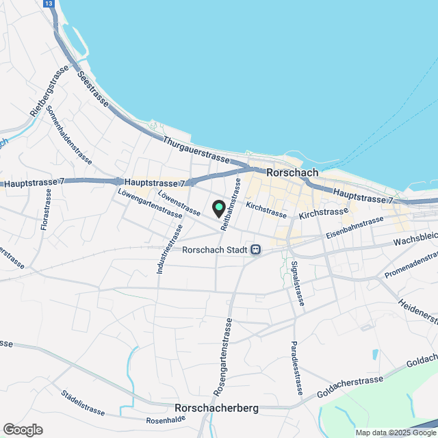 Neu renoviert und moderne 3.5 ZWG mit Seeblick perfekt für Paare oder Kleinfamilien - Karte