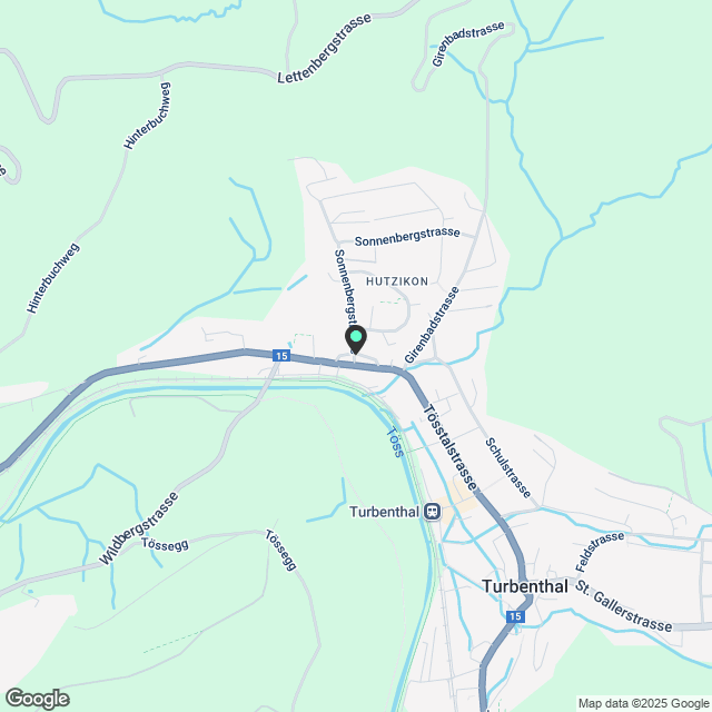 Grosszügige 6.5-Zimmer-Duplex-Wohnung Turbenthal - Karte