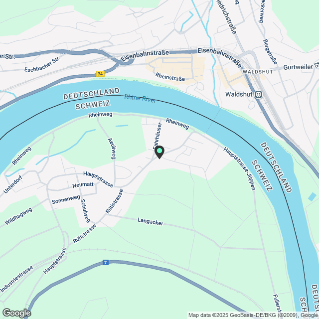 Zu vermieten 2.5 Zimmer Wohnung - Karte