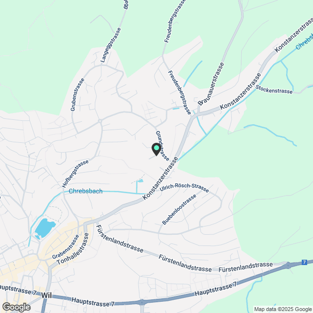 Grosszügige 5.5-Zimmer-Wohnung in Wil - Karte