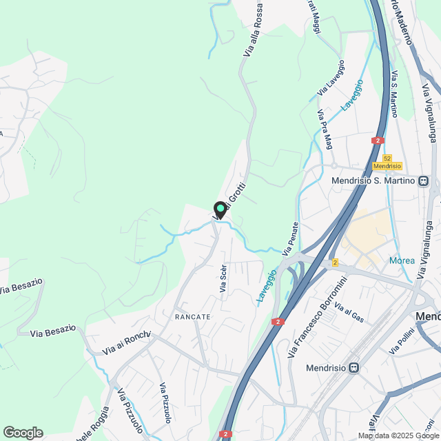 RANCATE: GEMÜTLICHES DACHGESCHOSS-APARTMENT MIT 2.5 ZIMMERN - Karte