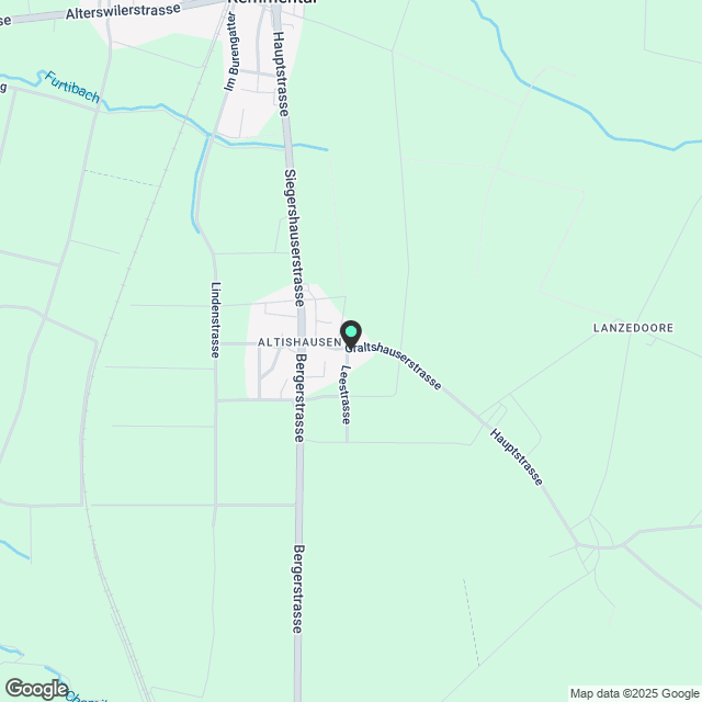 Einstellhallenplatz in Altishausen/TG zu vermieten - Karte