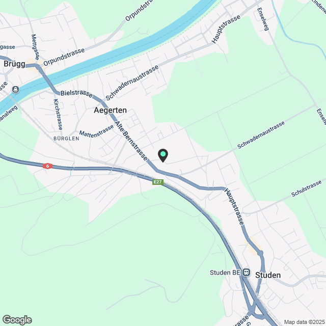 2.5-Zimmerwohnung, 3. Stock - Karte