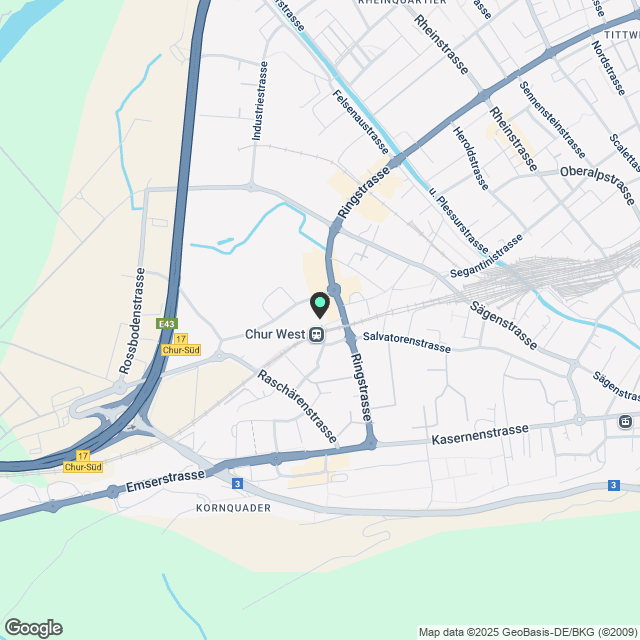 Moderne 4.5-Zimmer-Neubauwohnung an Toplage - Karte