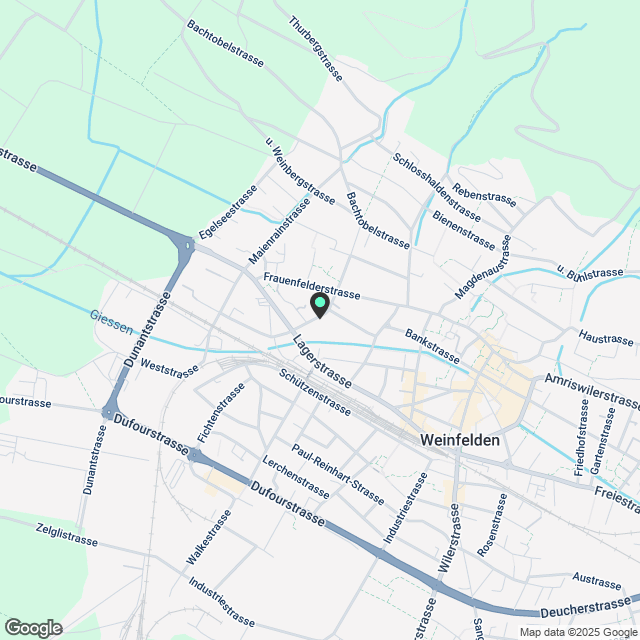 Erstbezug! Grosszügige 3.5-Zimmer Neubauwohnung in Weinfelden - Karte