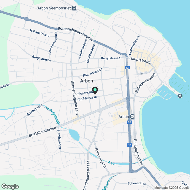 Gartenloft im Herzen von Arbon, frisch saniert, Erstbezug - Karte