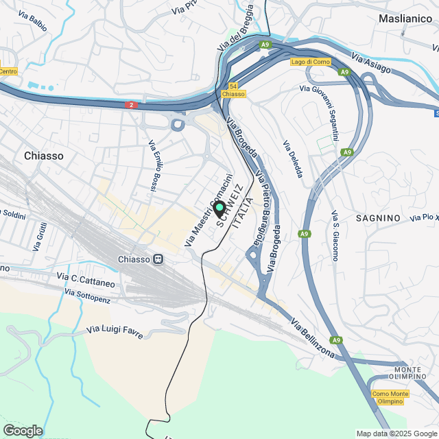 Wunderschöne 2.5-Zimmer-Wohnung mit separatem Ankleidezimmer - Karte