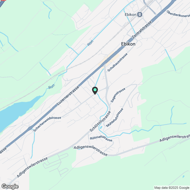 Moderne 2.5-Zimmerwohnung in ruhigem Quartier - Karte