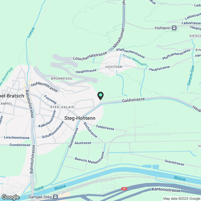 Erstbezug 5.5-Zimmer-Wohnung in naturbelassenem Quartier - Karte