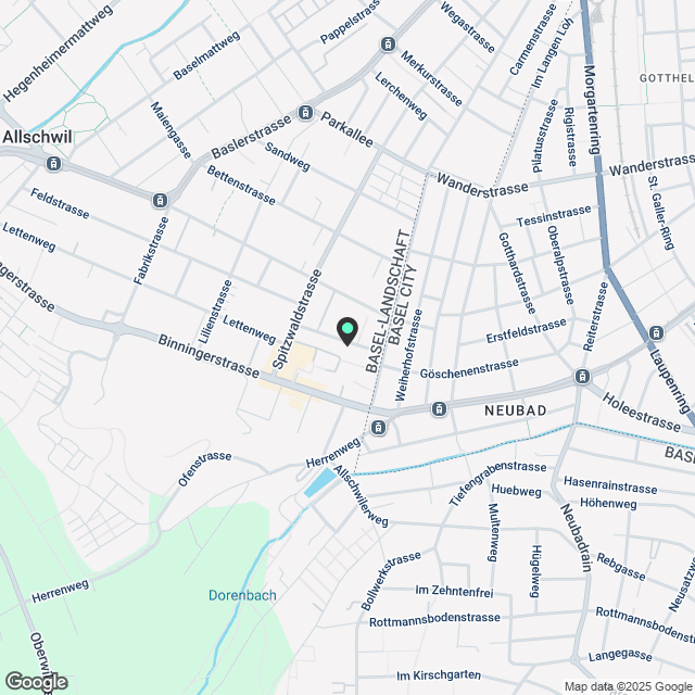Erstvermietung: Moderne Wohnung Nähe Migros Paradies - Karte