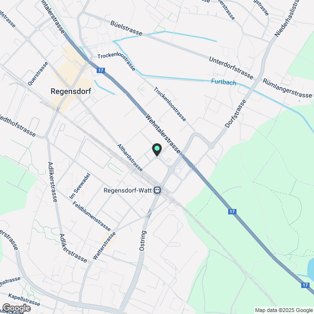 6 ½ Zimmer-Wohnung in Regensdorf mieten - Karte