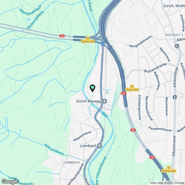 2 ½ Zimmer-Wohnung in Zurich mieten - Karte