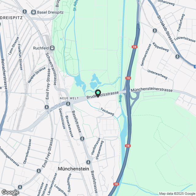 3 ½ Zimmer-Wohnung in Münchenstein mieten - Karte