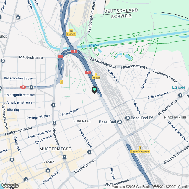 Wohnen im Urbanen Zentrum - Karte