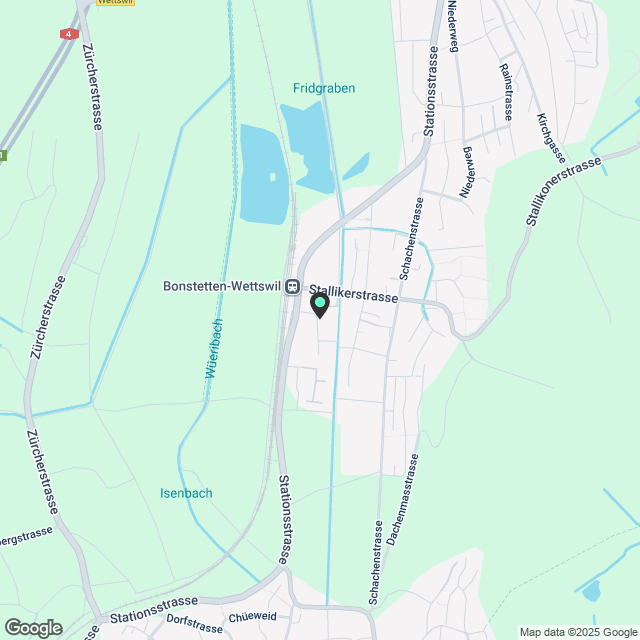 3 ½ Zimmer-Wohnung in Bonstetten mieten - Karte