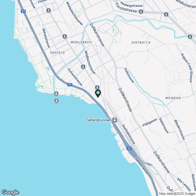 Ihr neues Traumdomizil im Zürcher Seefeld - Karte