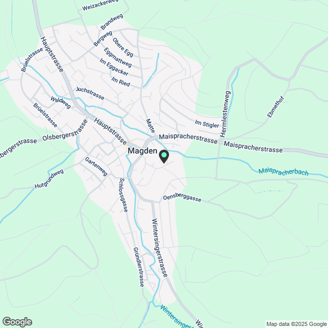 Moderne Dachwohnung mit toller Aussicht - Karte