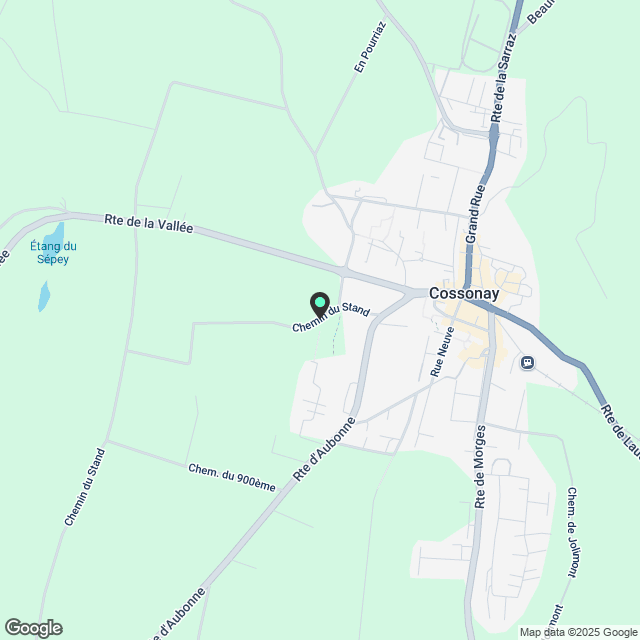 Schönes 3.5-Zimmer-Neuapartment in Cossonay-Ville - Karte