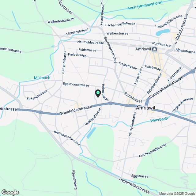 Im Thurgi-Center ganz oben brand-neue, stylische Attika-Loft 128 m² - Karte