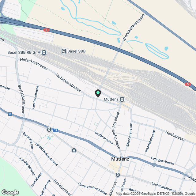 4 ½ Zimmer-Wohnung in Muttenz mieten - Karte