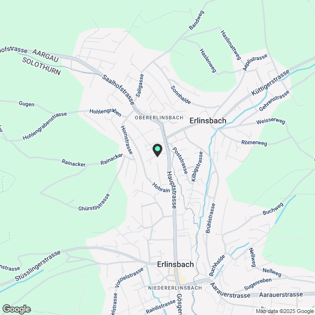 Nachmieter gesucht: Traumwohnung in Erlinsbach SO - Karte