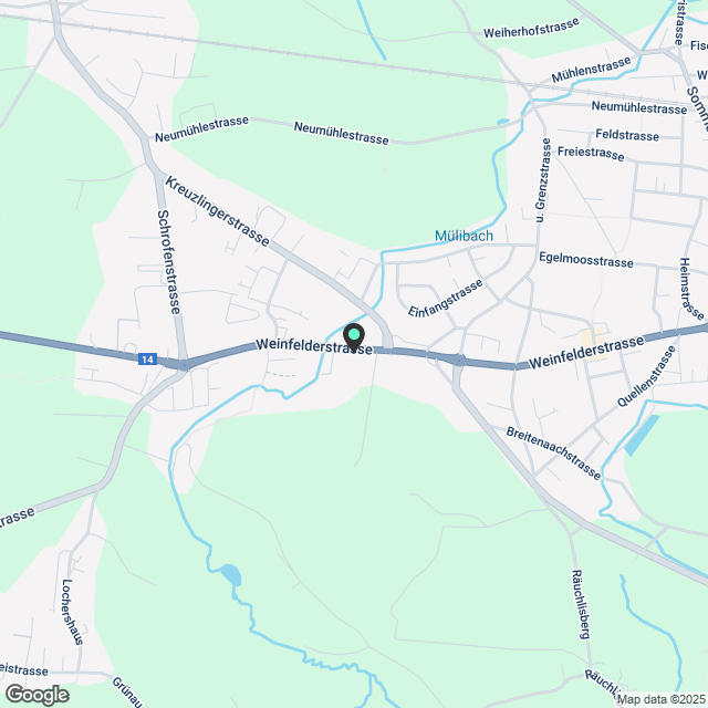 Neubau 2.5 Zimmer Wohnung in Amriswil - Karte