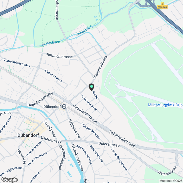 Erstvermietung Neubauwohnungen in Dübendorf - Karte