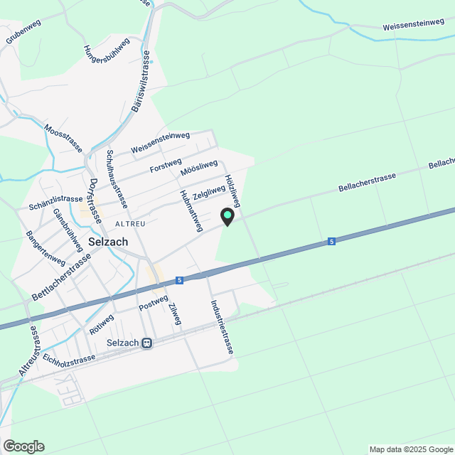 Exklusive 4.5-Zimmer-Gartenwohnung in Selzach – Wohnen mit Stil und Komfort - Karte