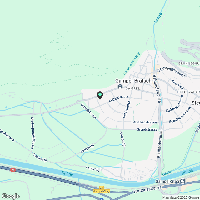 Moderne 5.5-Zimmer-Wohnung 182m2 mit Panoramablick in Gampel - Karte