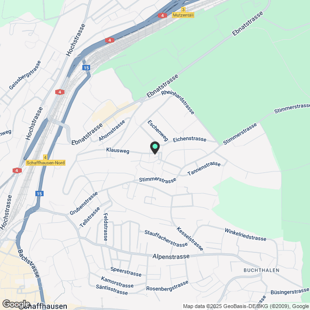 Frisch sanierte 4.5-Zimmerwohnungen mit sehr grossem Balkon - Karte