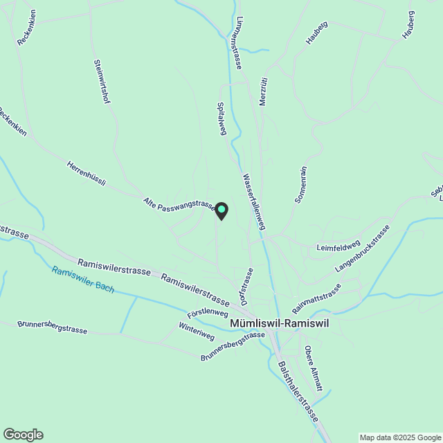 Moderne 5.5-Zimmer-Neubau-Einfamilienhaus mit Bergblick in Muemliswil - Karte