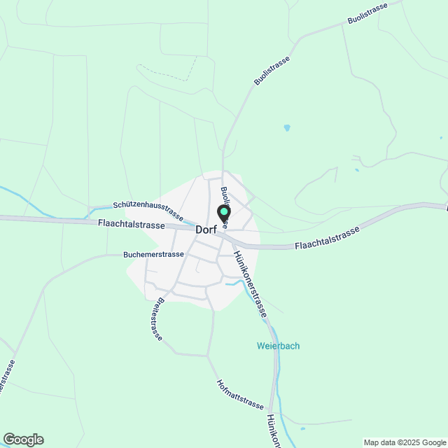 Garten Wohnung zum Geniessen - Karte