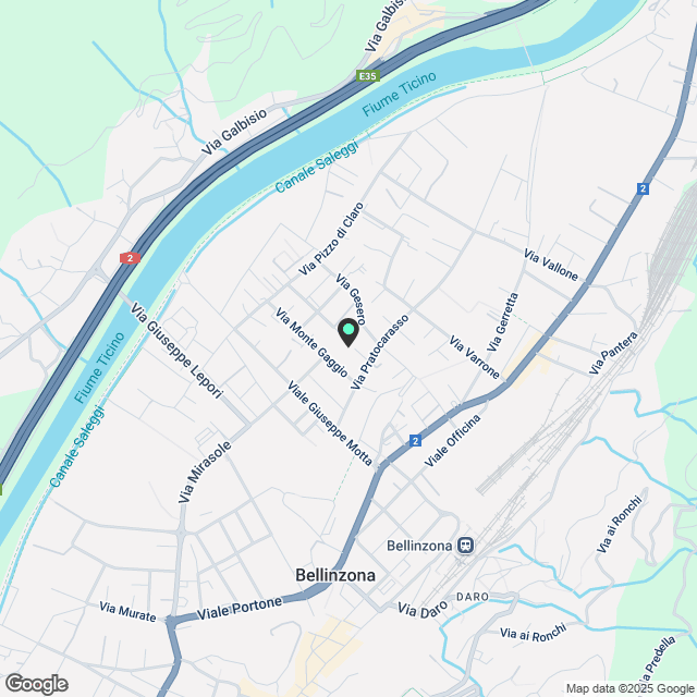 Moderno attico di 2.5 locali / Moderne 2.5-Zimmer-Attikawohnung - Karte