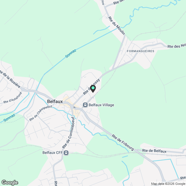 Neue 4.5-Zimmer-Wohnungen in La Gotta, Belfaux - Karte