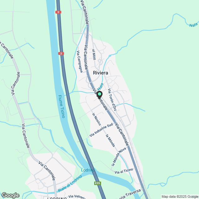 APPARTAMENTE ZUM VERMIETEN IN ERSTBELEGUNG IN OSOGNA - Karte