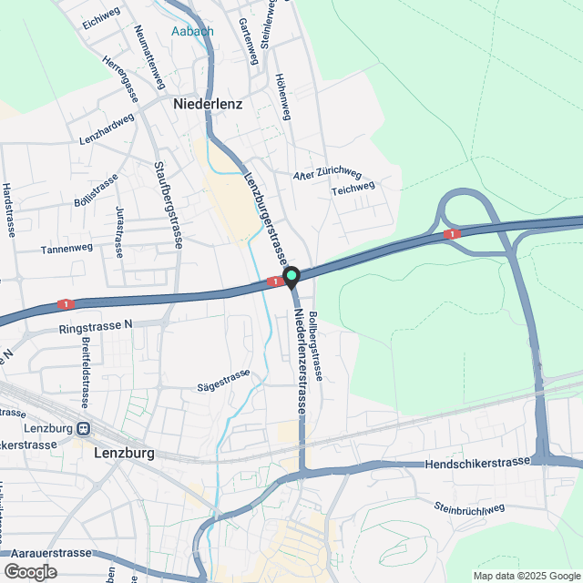 Grosszügige 2.5-Zimmer-Wohnung mit Charme: Erstvermietung Alte Nagli, Lenzburg - Karte