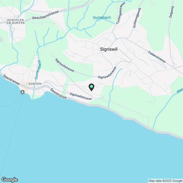 Luxuriös Wohnen in Gunten - Karte