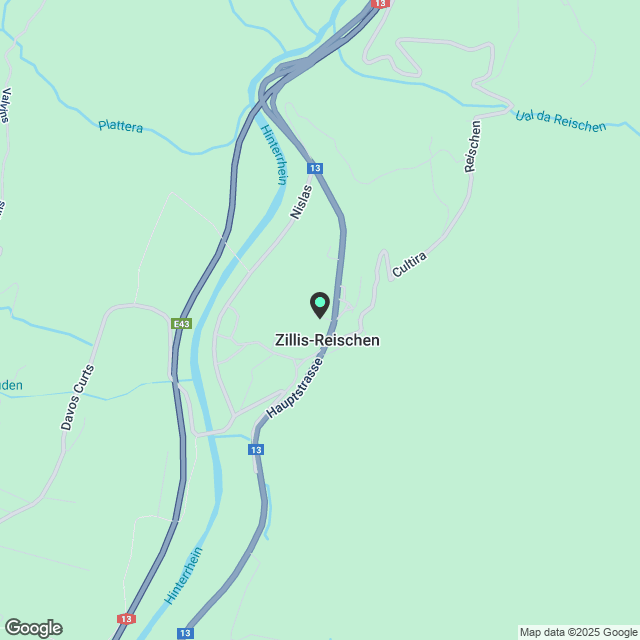 3.5 Zimmer-Wohnung, Mitten in den Bergen - mitten im Dorf - Karte