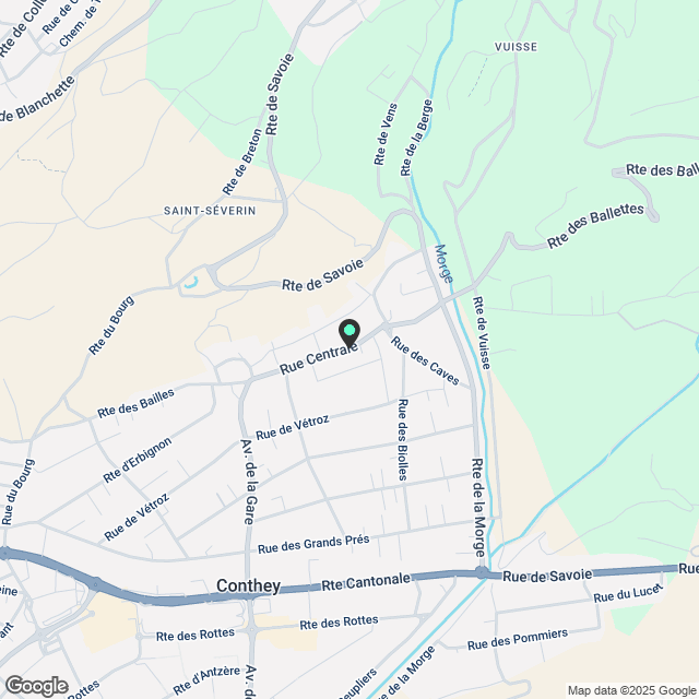 Moderne 2,5-Zimmer-Wohnung in Conthey - Neubau 2025 - Karte