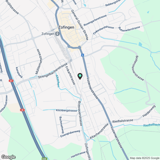 Moderne Wohnung in Bahnhofsnähe - Karte