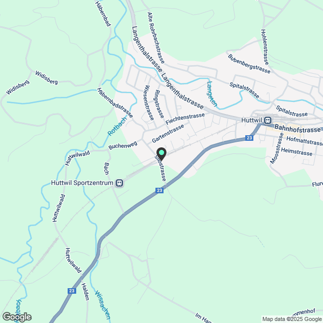 Moderne, neue 4.5-Zimmer-Erdgeschosswohnung in Huttwil für Erstbezug bereit - Karte