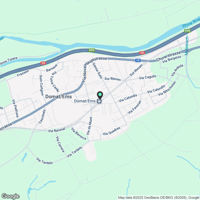 W302 | beim Bahnhof attraktive 3.5 Zi-Neubauwhg mit höchstem Komfort - Karte