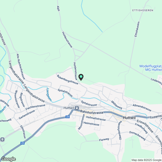 Stillvolles Wohnen im ländlich geprägten Huttwil - Karte