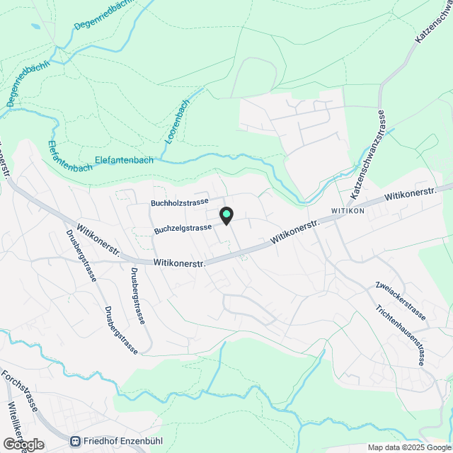 Stilvoll wohnen mit Gartenfeeling – moderne 3.5-Zimmerwohnung in Zürich-Witikon - Karte