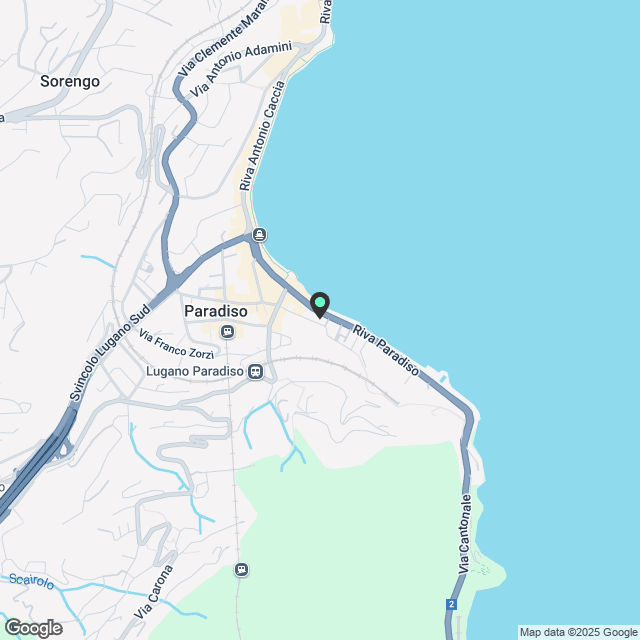 Faszinierendes, möbliertes Appartement von hohem Standard in Paradiso - Karte