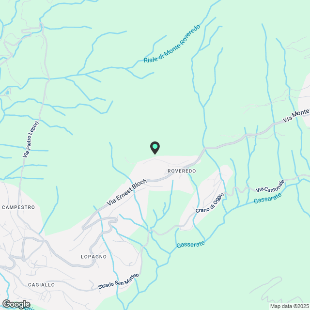 3,5 Zimmer mit privatem Garten in Roveredo GR - Karte