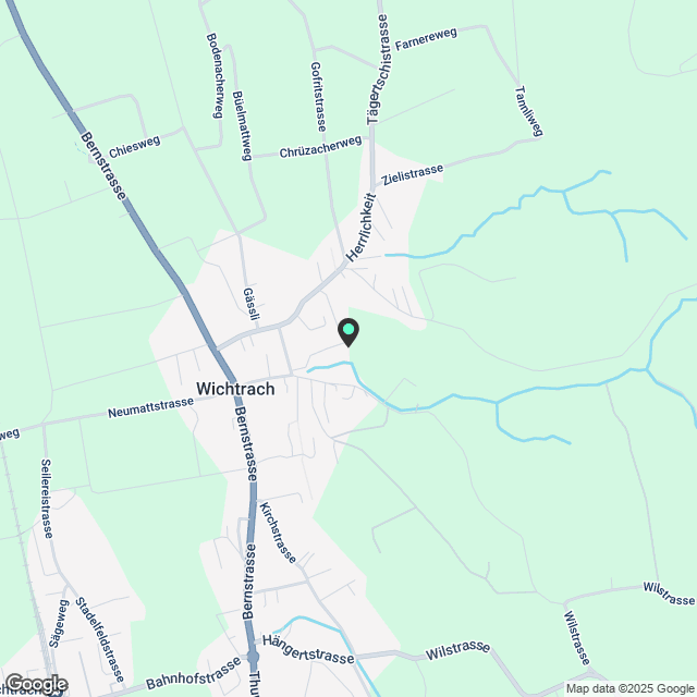 Moderne und helle 4.5-Zimmerwohnung in Wichtrach - Karte